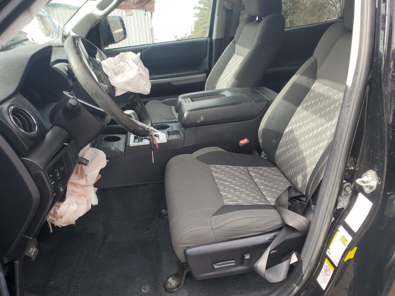 2019 Toyota Tundra VIN 5TFDW5F18KX866214 Copart auction photo, front end / side damage thumbnail 7