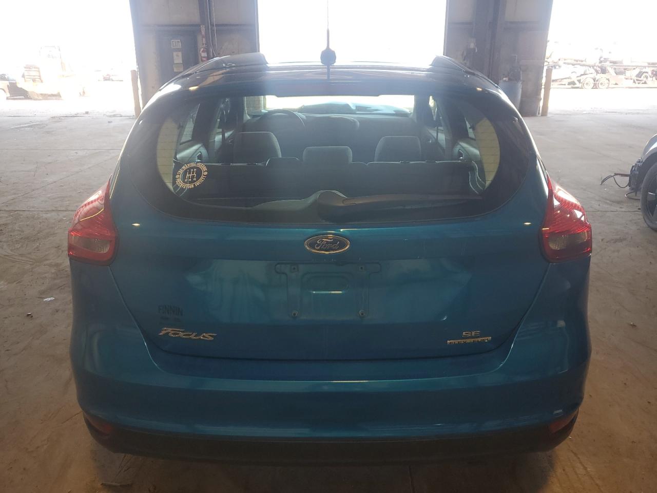 2015 Ford Focus VIN 1FADP3K28FL346310 Copart auction photo, front end / minor dent/scratches damage thumbnail 6