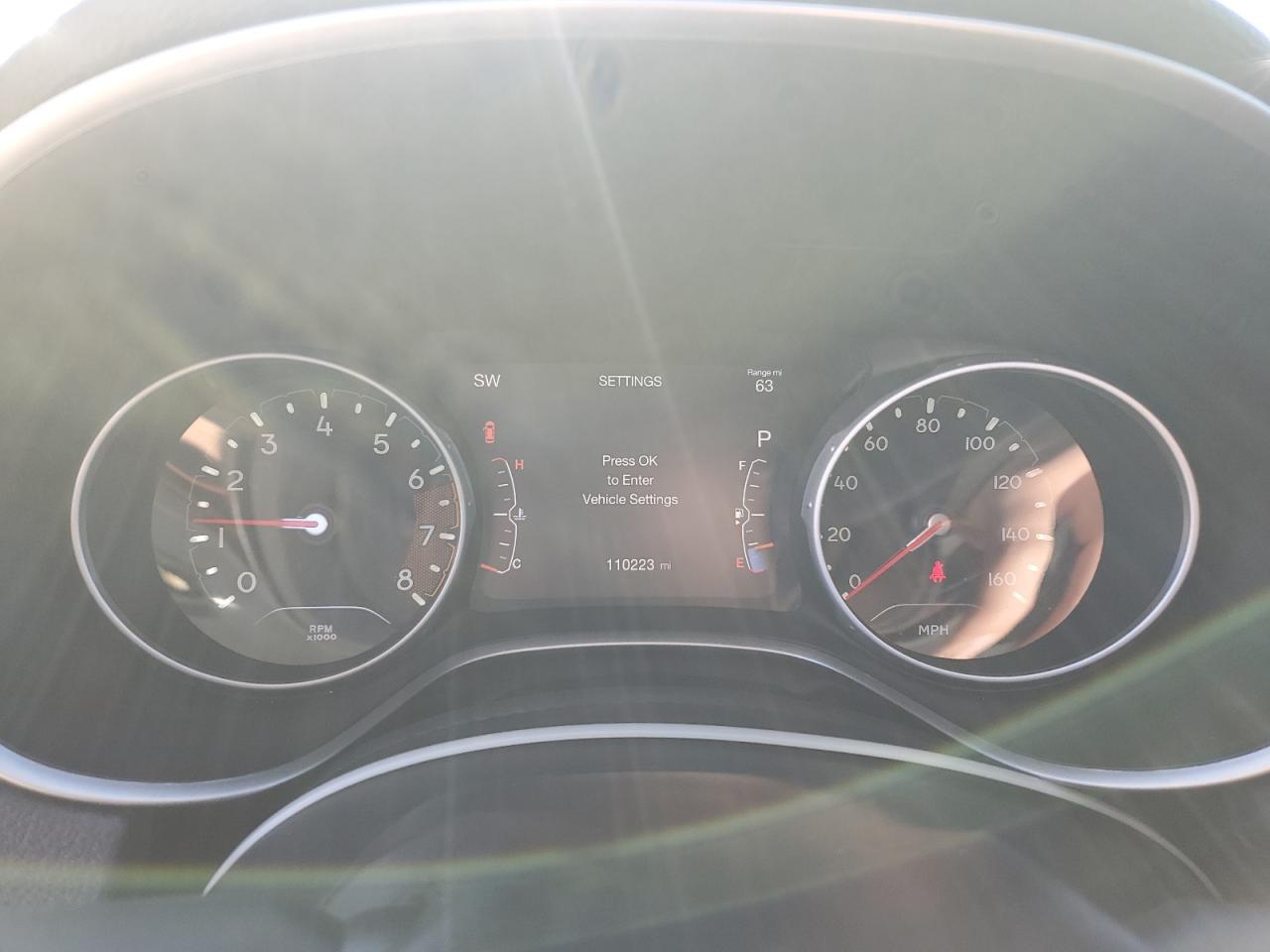 2021 Jeep Compass VIN 3C4NJDCB3MT599704 Copart auction photo, mechanical damage thumbnail 9
