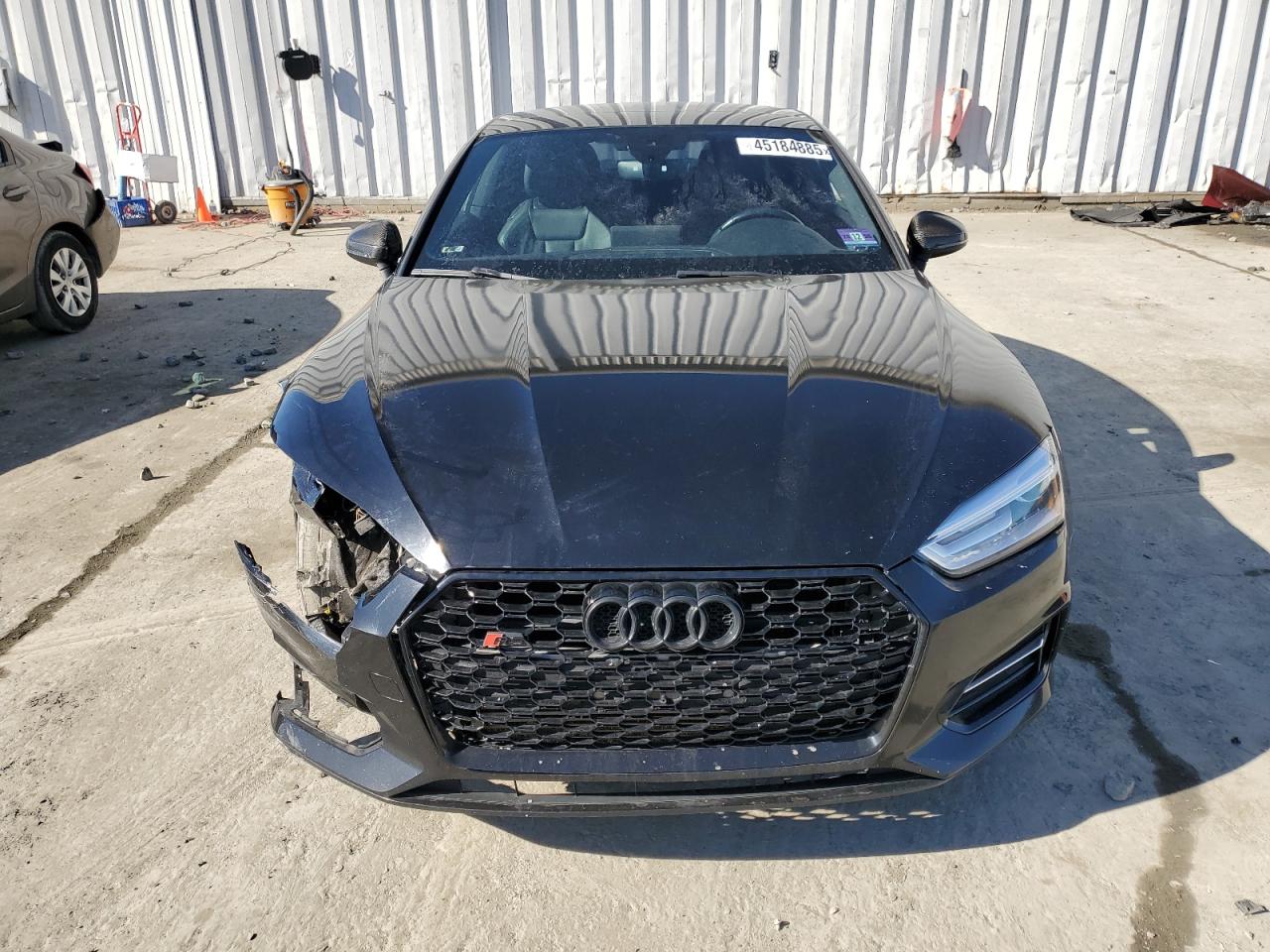 2018 Audi A5 VIN WAUSNAF5XJA001359 Copart auction photo, front end damage thumbnail 5