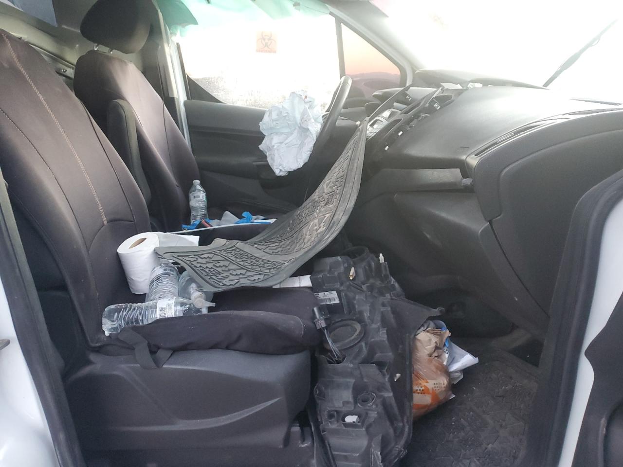 2015 Ford Transit VIN NM0LS7EX2F1186159 Copart auction photo, front end / side damage thumbnail 10