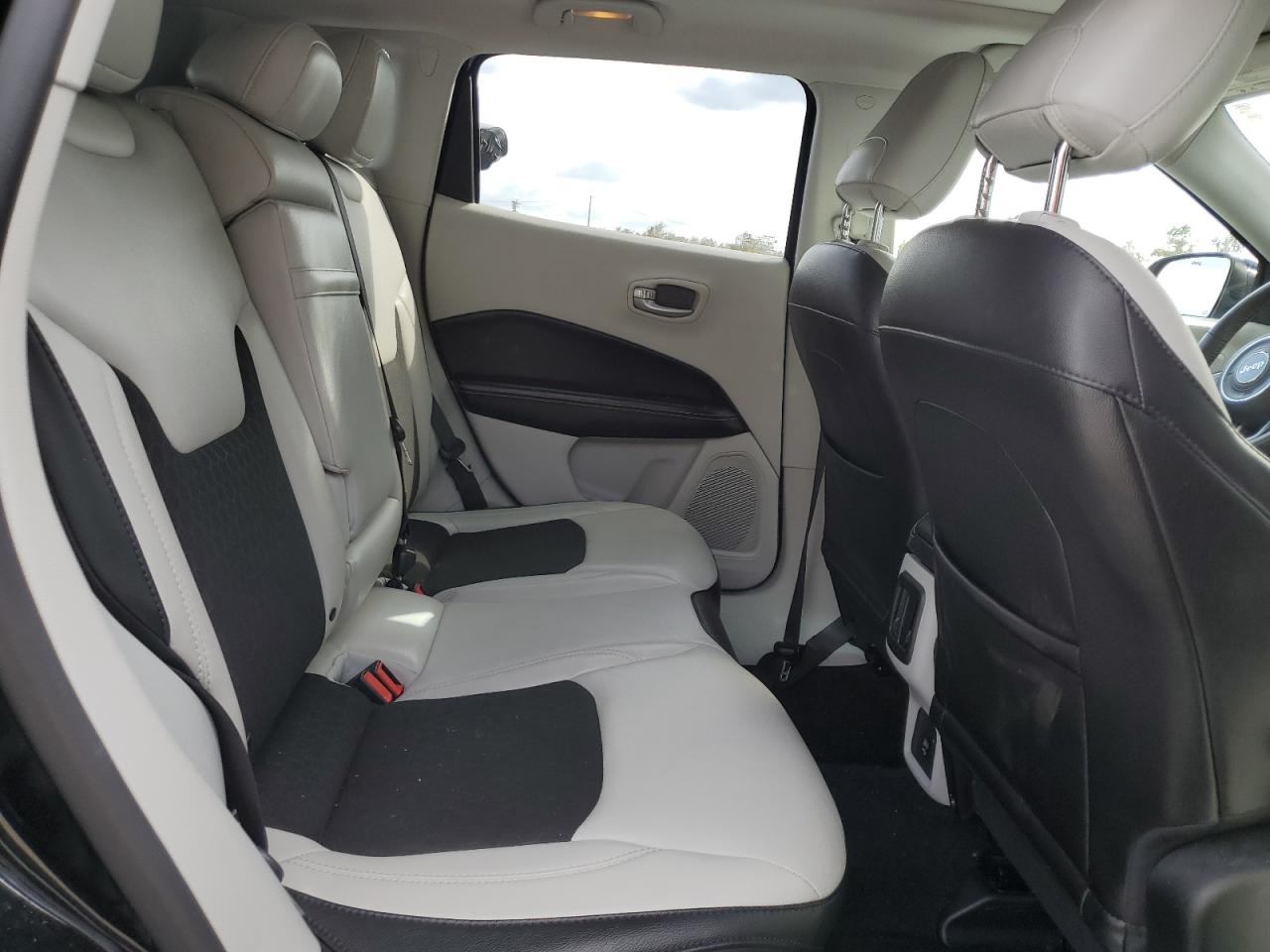 2018 Jeep Compass VIN 3C4NJCBB1JT469055 Copart auction photo, rear end / front end damage thumbnail 11