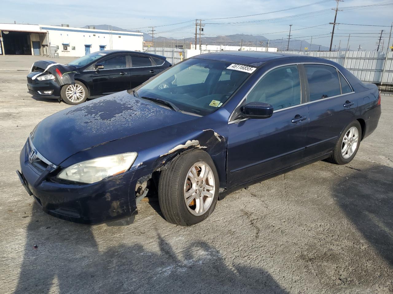 2006 Honda Accord VIN 1HGCM56756A150354