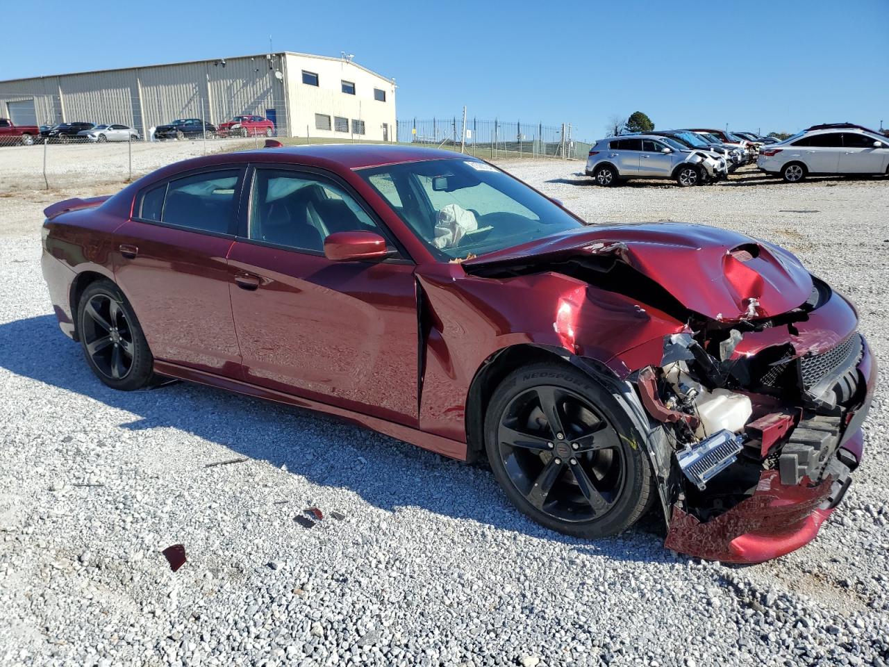 2019 Dodge Charger VIN 2C3CDXCT1KH561357 Copart auction photo, front end damage thumbnail 4