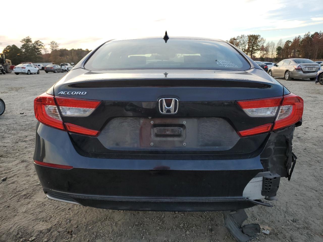 2018 Honda Accord VIN 1HGCV1F16JA120094 Copart auction photo, rear end / side damage thumbnail 6