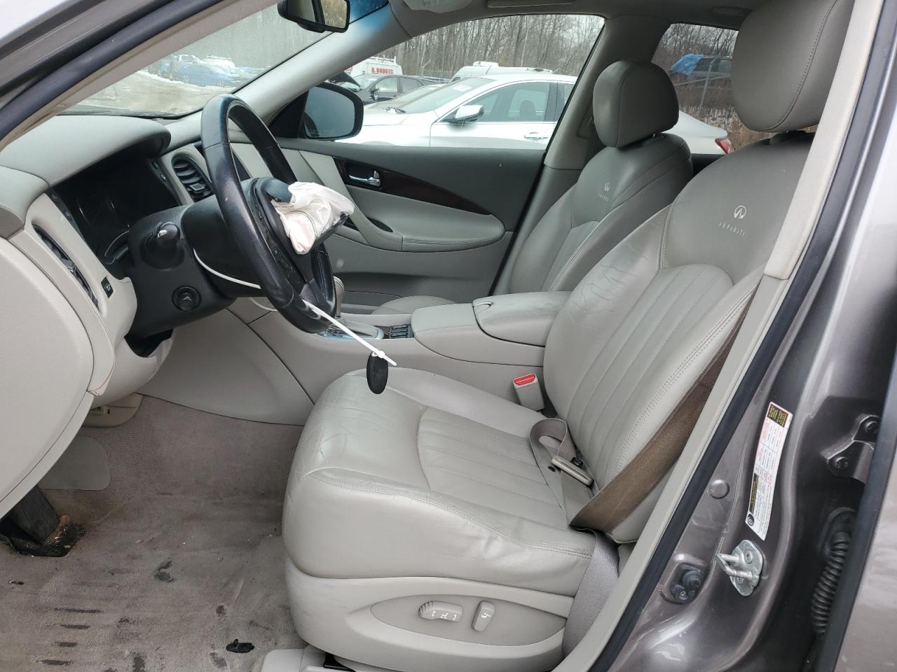 2009 Infiniti EX VIN JNKAJ09F49M952013 Copart auction photo, front end / minor dent/scratches damage thumbnail 7