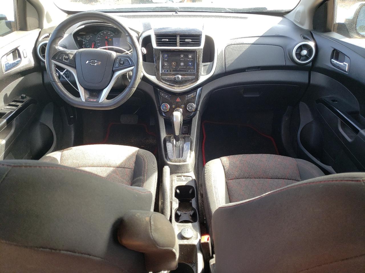 2018 Chevrolet Sonic VIN 1G1JD6SH7J4108018 Copart auction photo, front end damage thumbnail 8