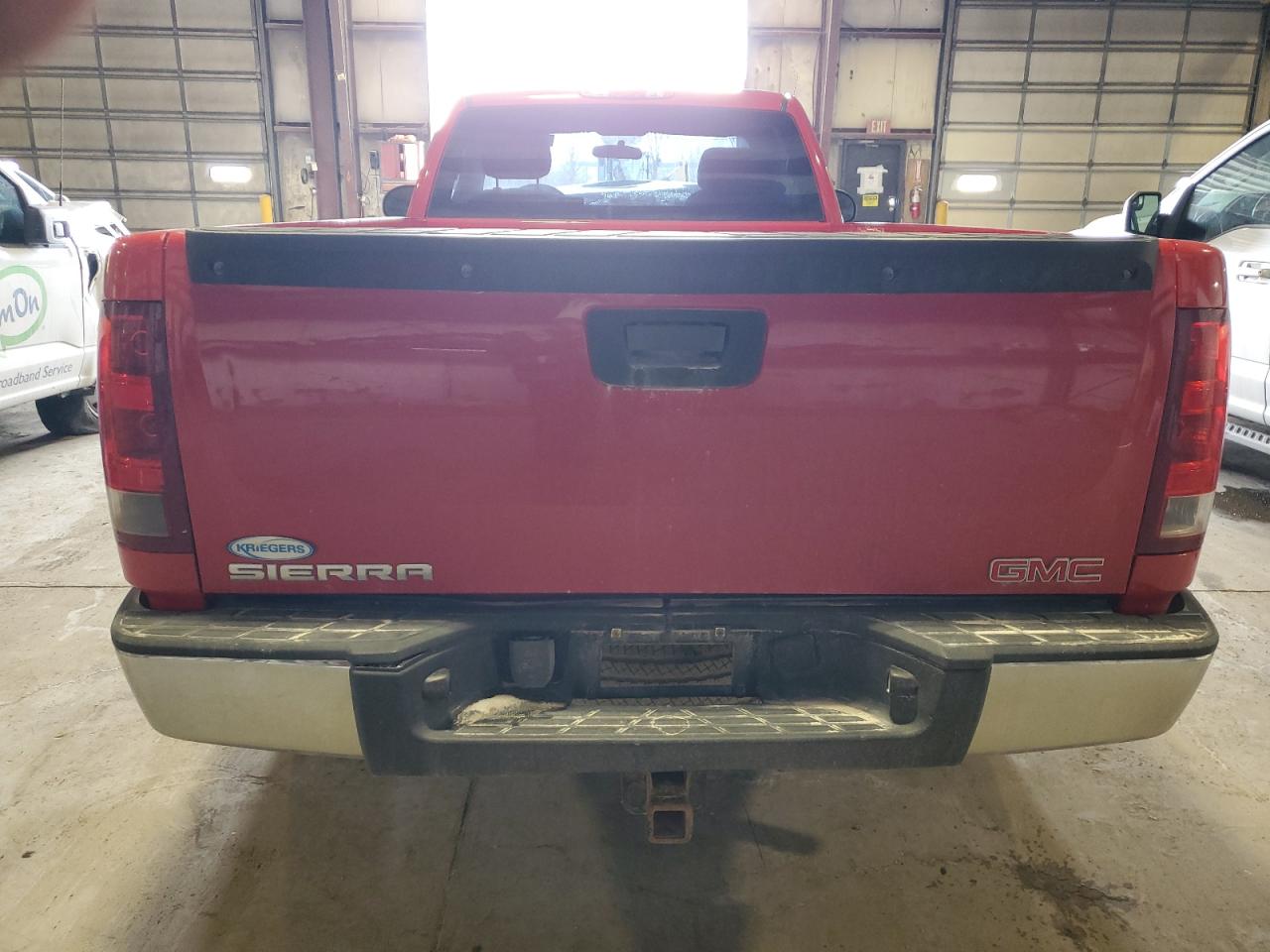 2013 GMC Sierra VIN 1GTN2TEA4DZ225980 Copart auction photo, front end / rear end damage thumbnail 6