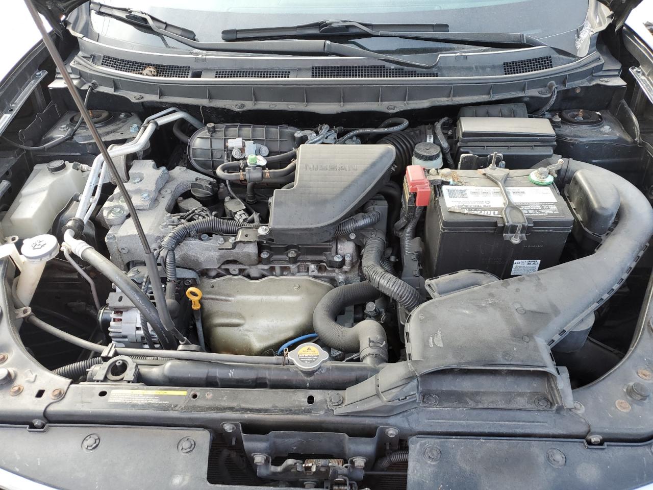2011 Nissan Rogue VIN JN8AS5MV7BW314766 Copart auction photo, side / rear end damage thumbnail 12