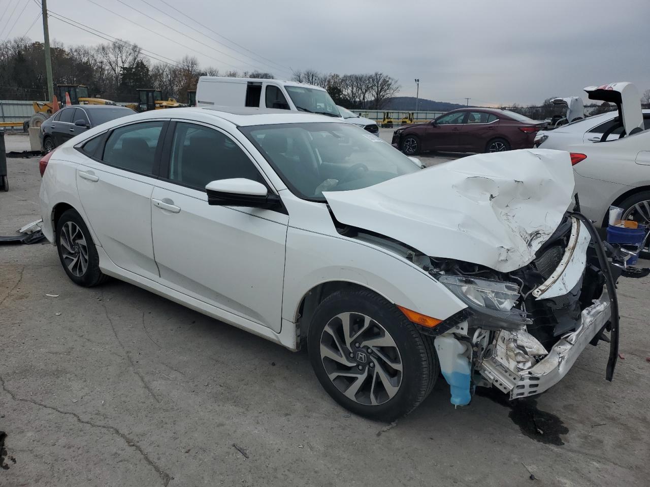 2016 Honda Civic VIN 2HGFC2F77GH577276 Copart auction photo, front end damage thumbnail 4