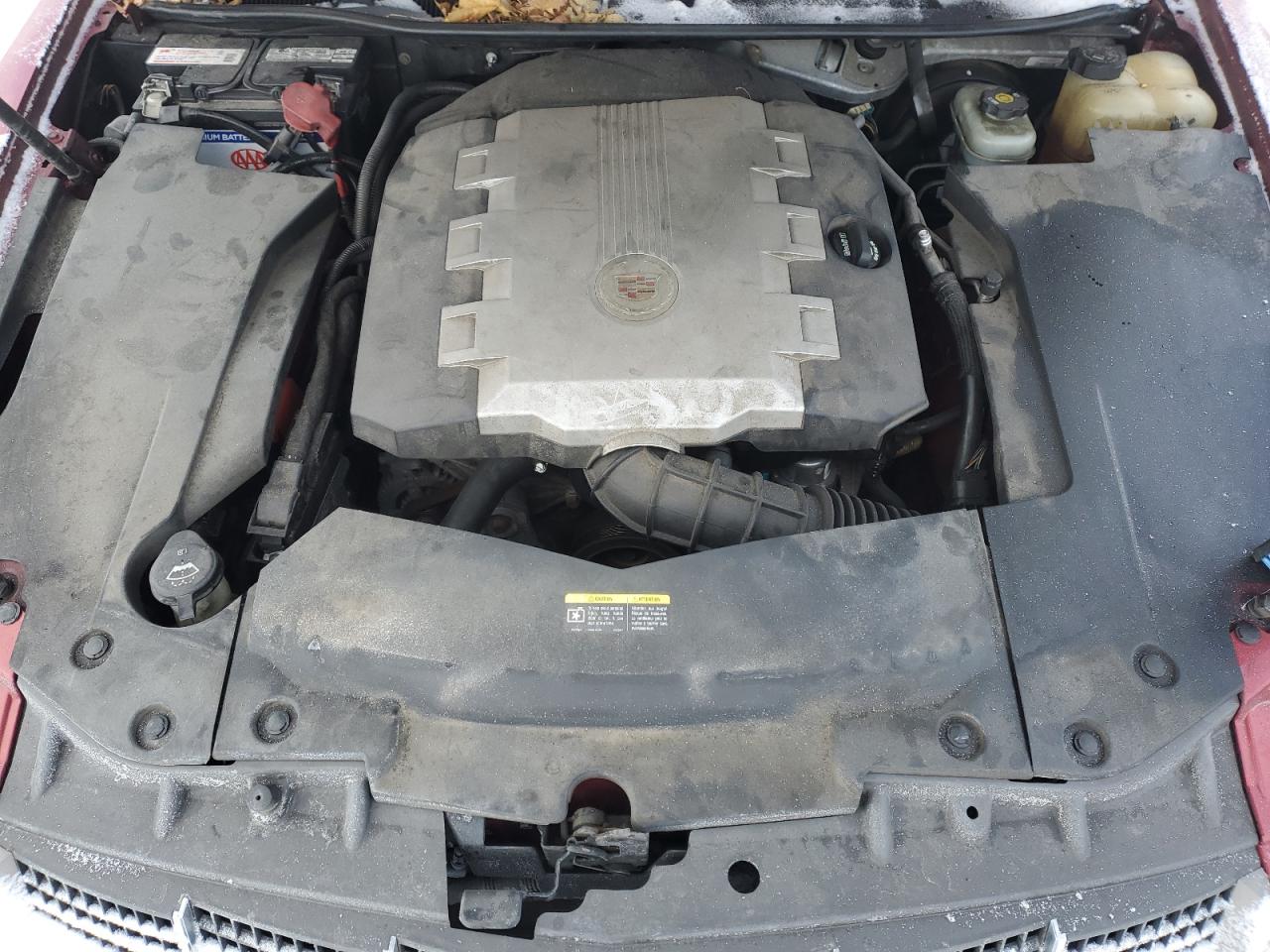 2008 Cadillac STS VIN 1G6DD67V580194811 Copart auction photo, side / minor dent/scratches damage thumbnail 12