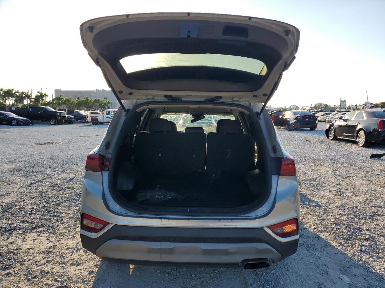 2020 Hyundai Santa Fe VIN 5NMS23ADXLH223091 Copart auction photo, all over damage thumbnail 6