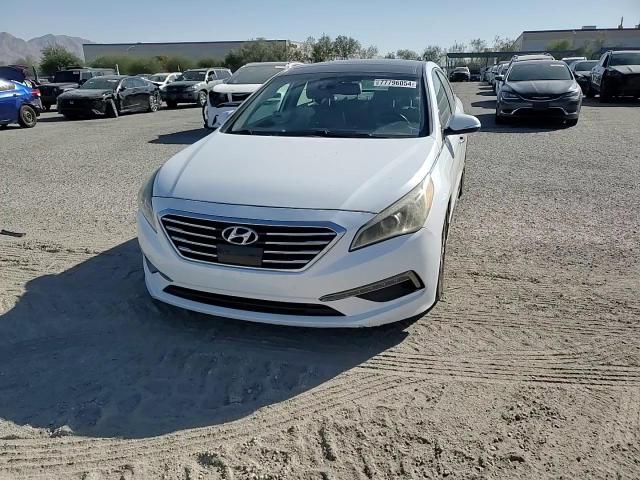 2015 Hyundai Sonata VIN 5NPE34AF1FH176736 Copart auction photo, front end / side damage thumbnail 11