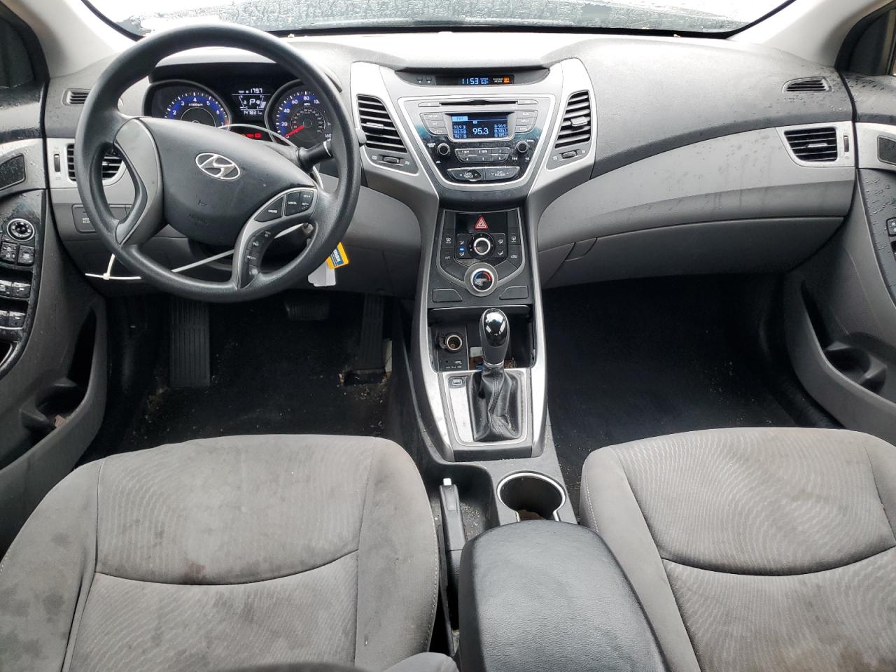 2015 Hyundai Elantra VIN KMHDH4AE5FU248561 Copart auction photo, front end damage thumbnail 8