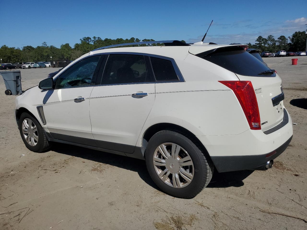 2013 Cadillac SRX VIN 3GYFNCE39DS516690 Copart auction photo, top/roof / front end damage thumbnail 2