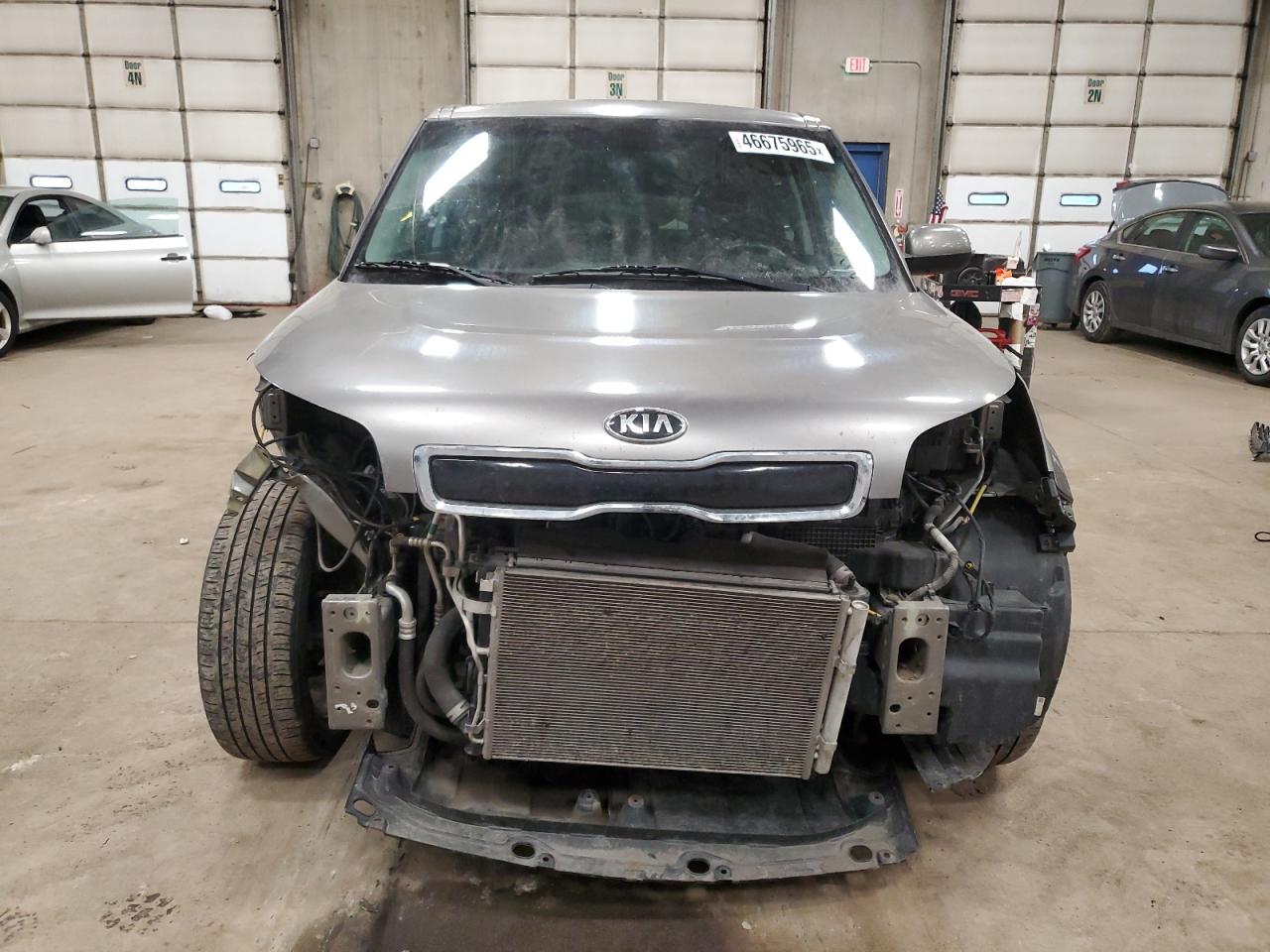 2015 KIA Soul VIN KNDJP3A55F7193547 Copart auction photo, front end damage thumbnail 5
