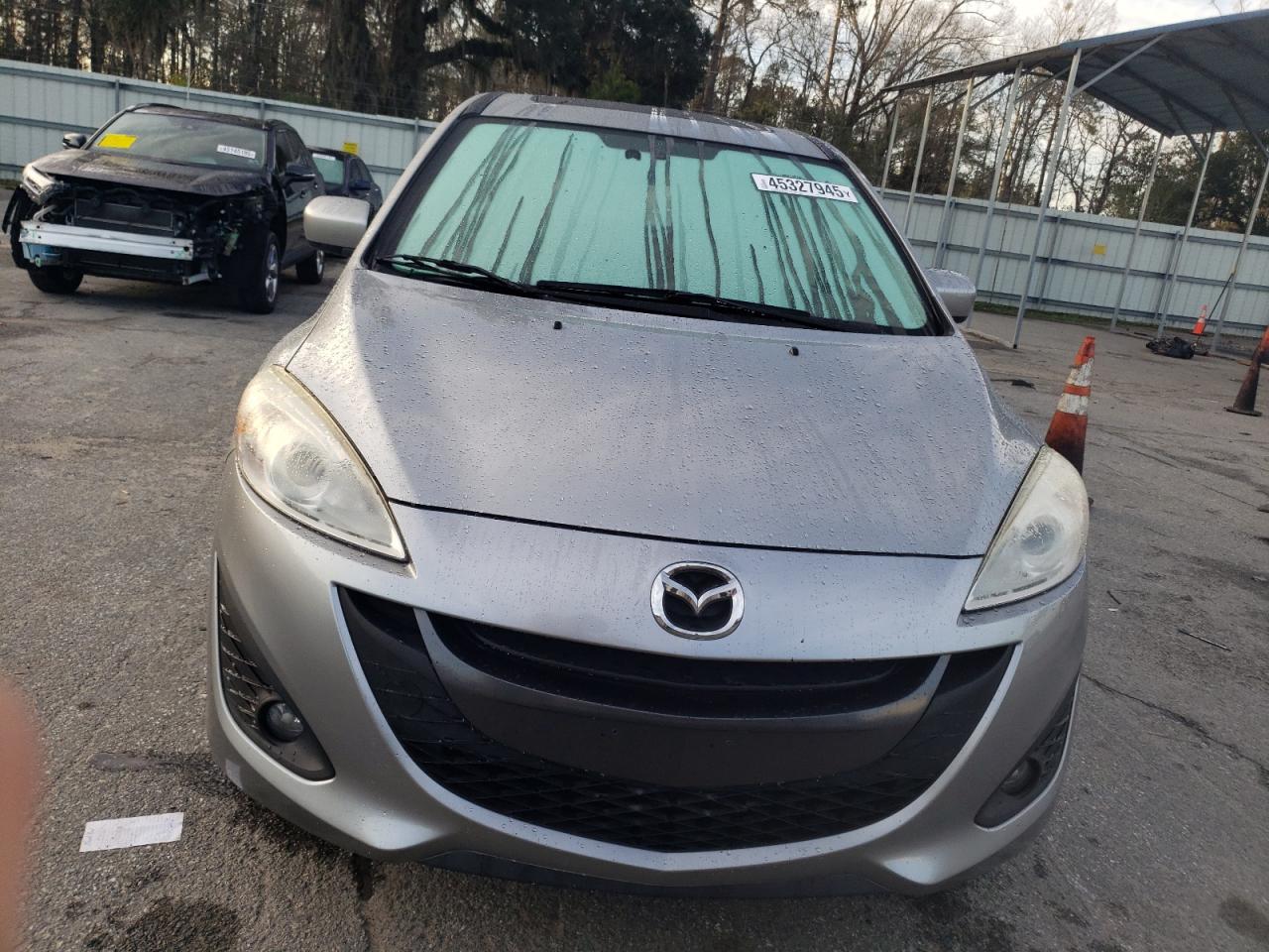 2012 Mazda 5 VIN JM1CW2DL1C0131826 Copart auction photo, side damage thumbnail 5