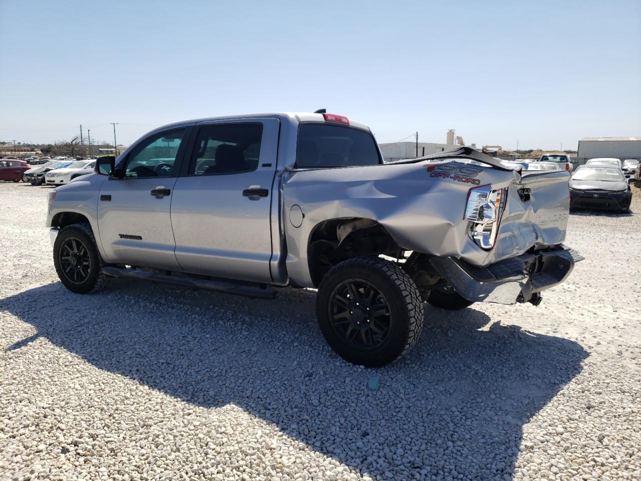 2021 Toyota Tundra VIN 5TFEY5F14MX291241 Copart auction photo, rear end damage thumbnail 2