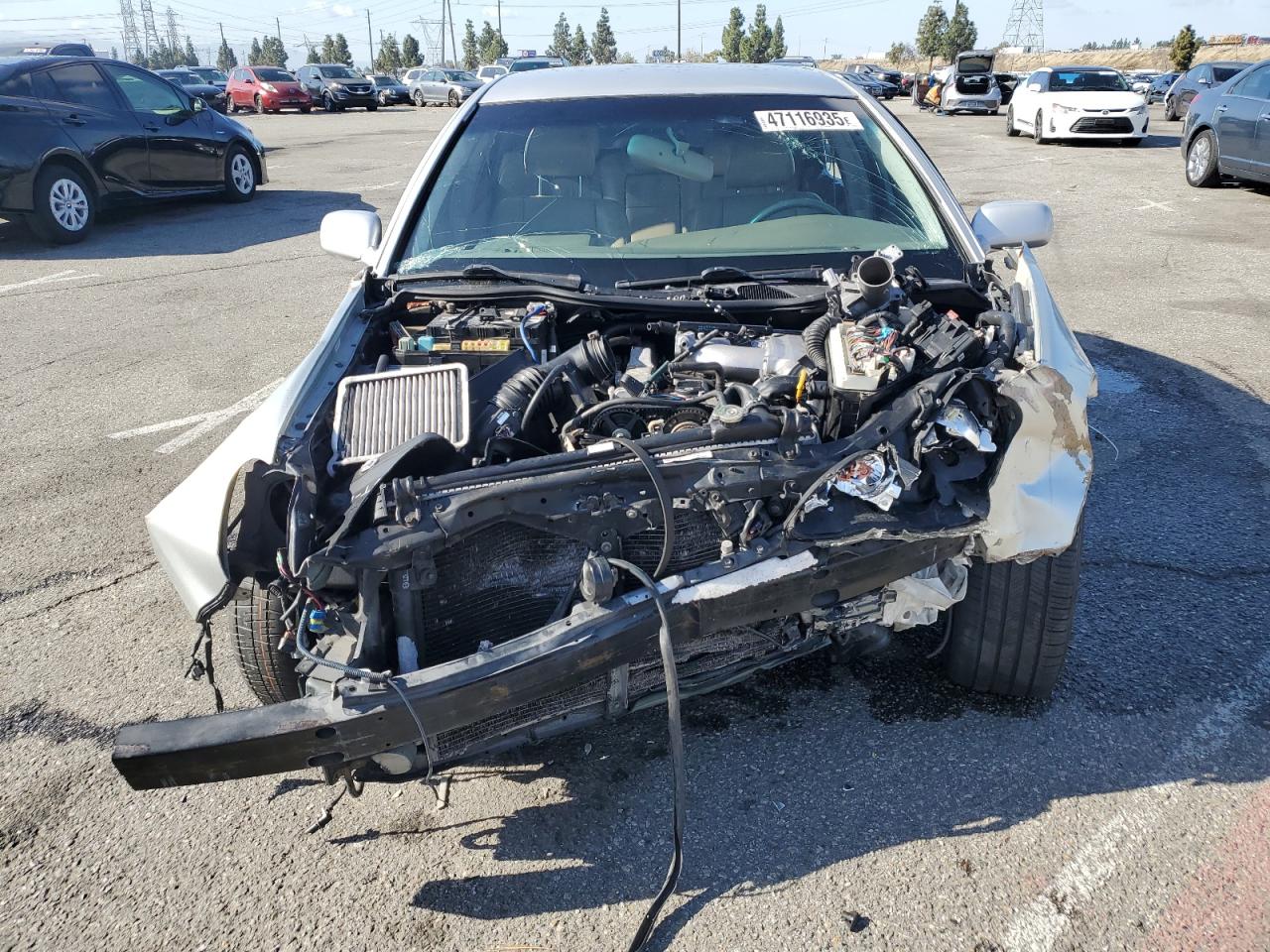 1999 Lexus GS 300 VIN JT8BD68S5X0052674 Copart auction photo, side / front end damage thumbnail 5