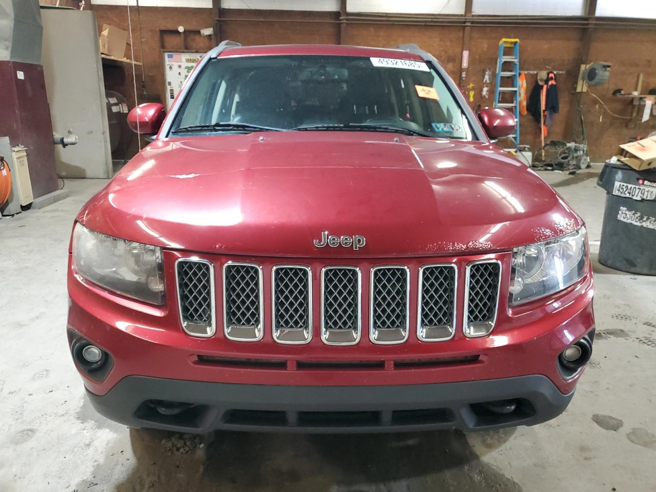 2014 Jeep Compass VIN 1C4NJDEB2ED885841 Copart auction photo, vandalism / side damage thumbnail 5