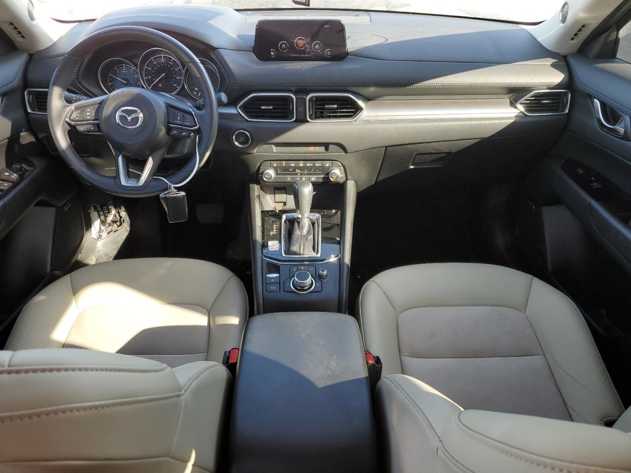 2020 Mazda CX-5 VIN JM3KFBCM3L0740770 Copart auction photo, front end damage thumbnail 8