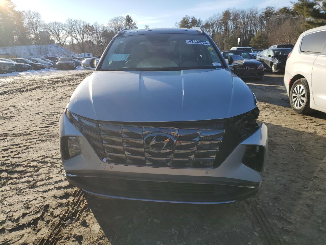 2024 Hyundai Tucson VIN KM8JFDD27RU233591 Copart auction photo, vandalism damage thumbnail 5