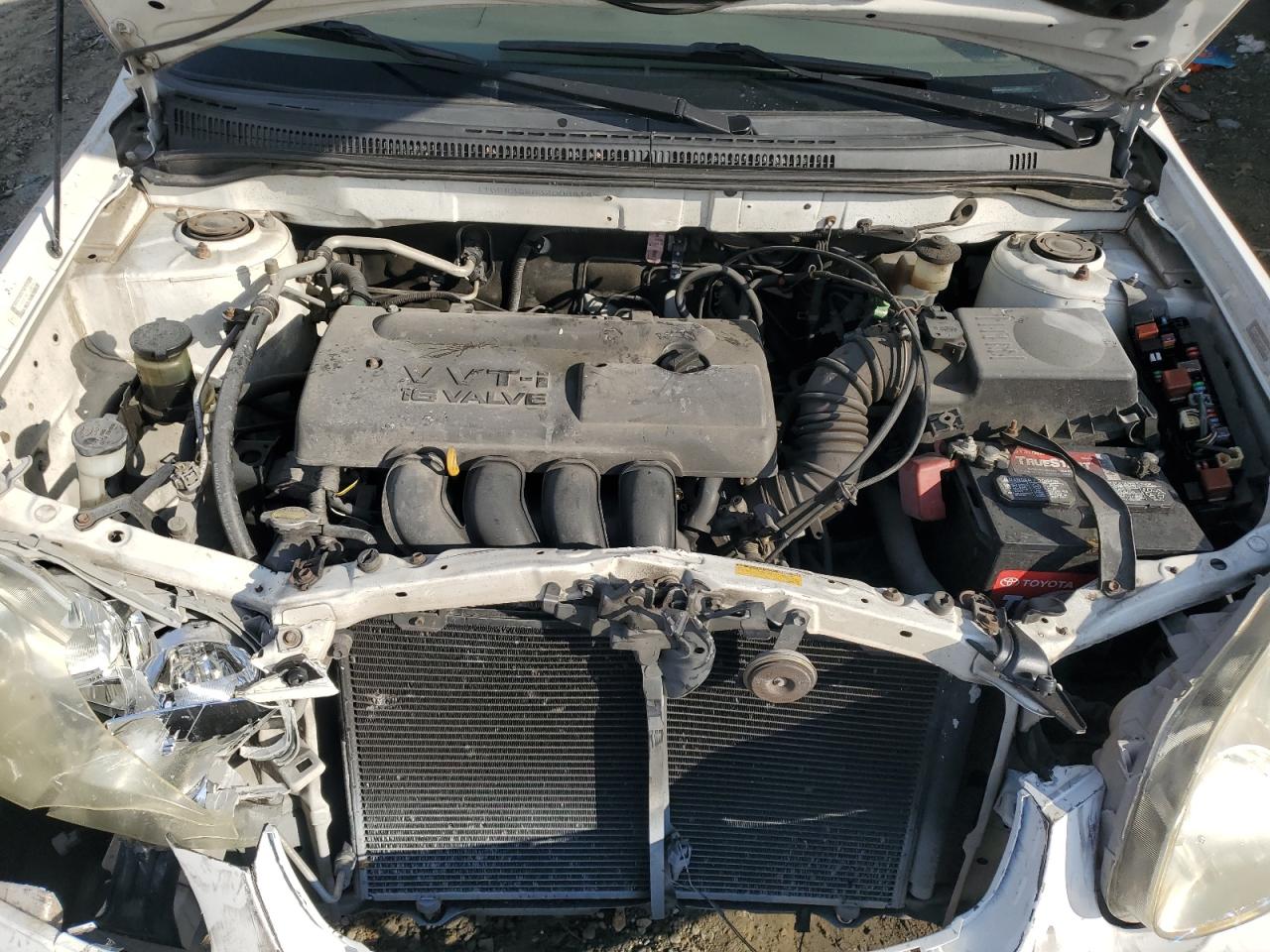 2003 Toyota Corolla VIN JTDBR32E832008414 Copart auction photo, all over damage thumbnail 13
