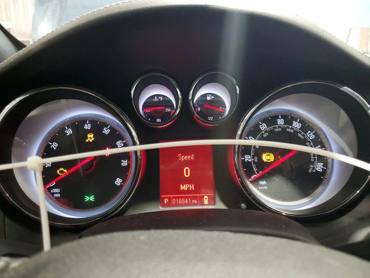 2016 Buick Cascada VIN W04WT3N51GG114074 Copart auction photo, front end damage thumbnail 9