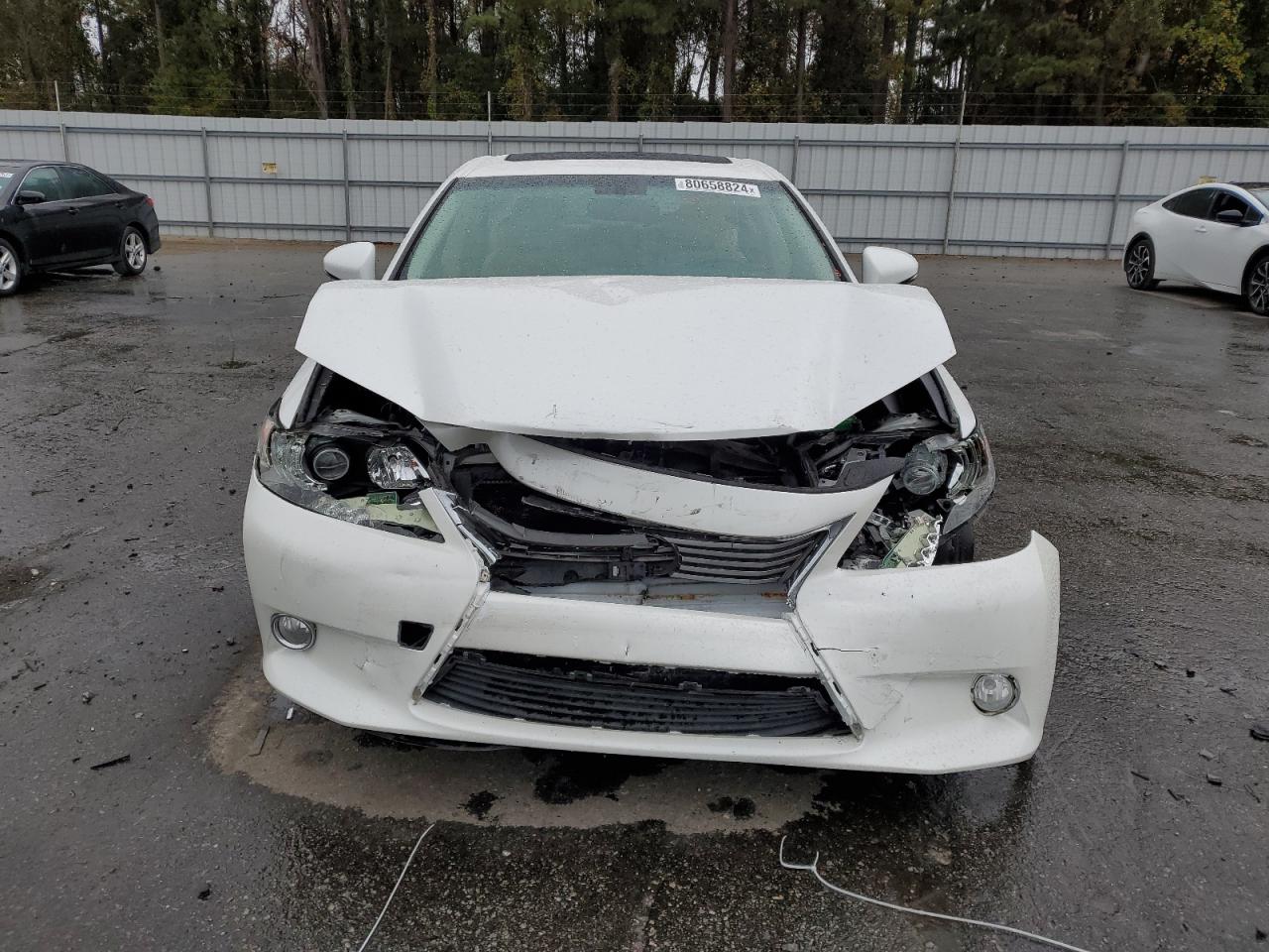 2014 Lexus ES VIN JTHBK1GG6E2146733 Copart auction photo, front end / side damage thumbnail 5