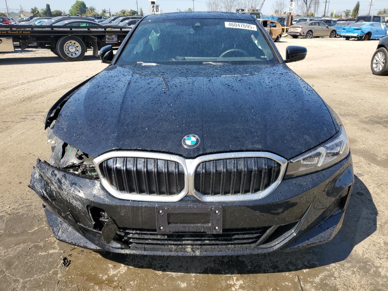2024 BMW 3er VIN 3MW69FF06R8E43540 Copart auction photo, front end damage thumbnail 5