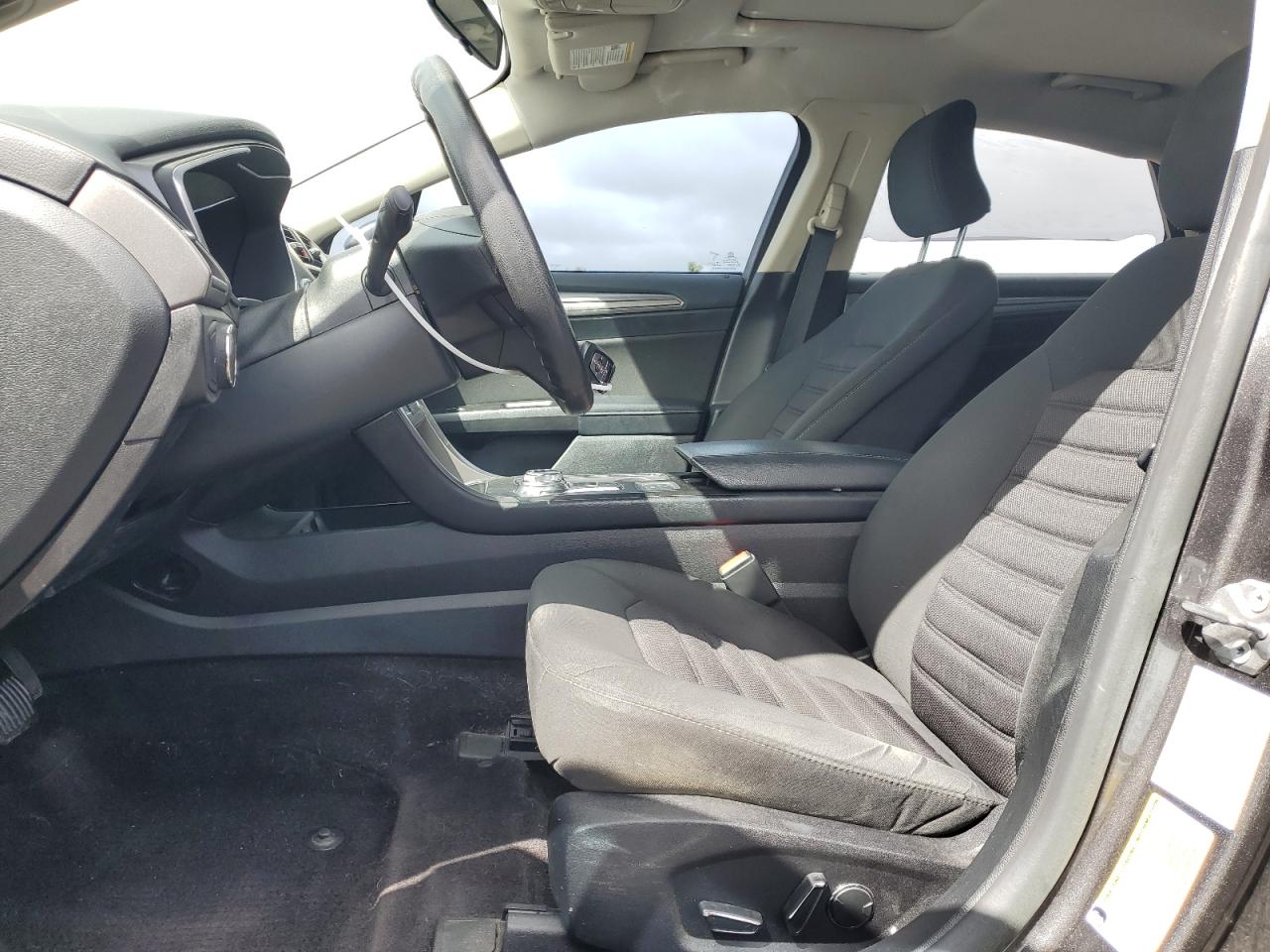 2017 Ford Fusion VIN 3FA6P0LUXHR299826 Copart auction photo, rear end damage thumbnail 7