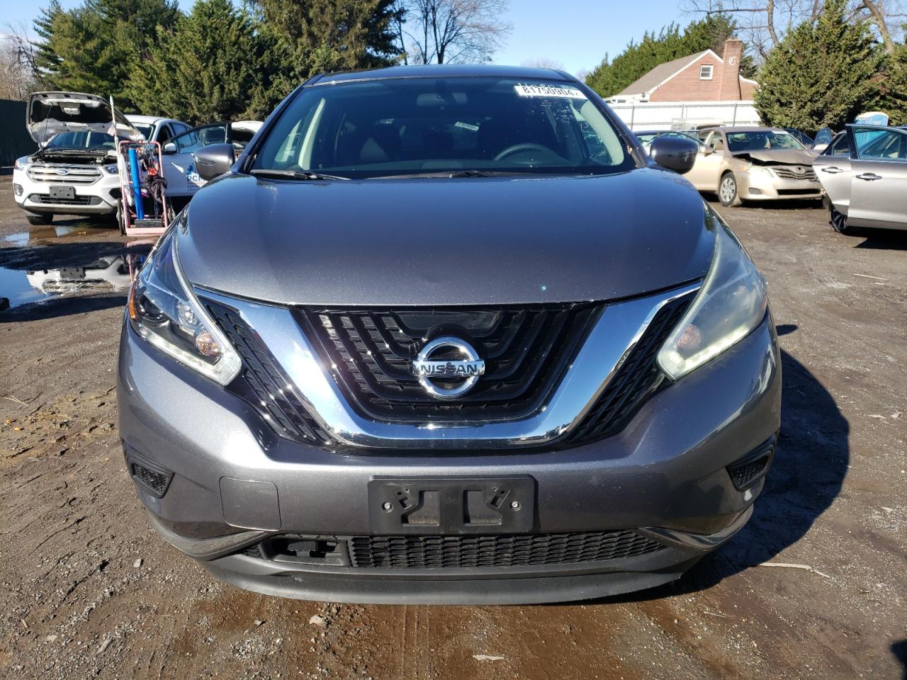 2018 Nissan Murano VIN 5N1AZ2MH4JN161327 Copart auction photo, rear end / undercarriage damage thumbnail 5