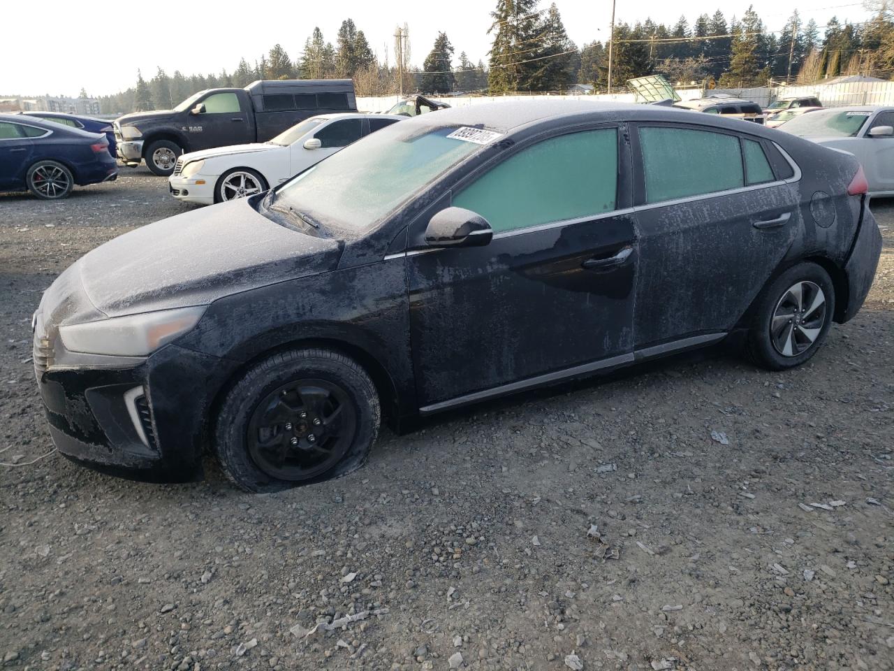 2017 Hyundai IONIQ VIN KMHC75LC1HU028188