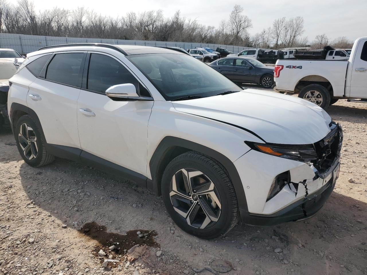 2023 Hyundai Tucson VIN 5NMJE3AE1PH247748 Copart auction photo, front end / minor dent/scratches damage thumbnail 4