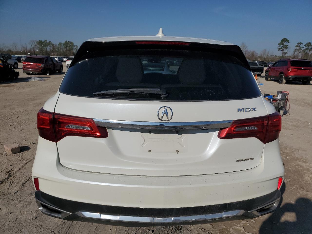 2017 Acura MDX VIN 5J8YD4H59HL000024 Copart auction photo, side / minor dent/scratches damage thumbnail 6