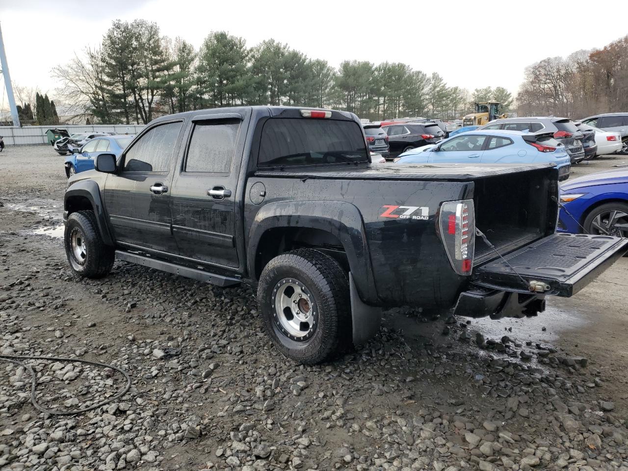 2012 Chevrolet Colorado VIN 1GCHTCFE9C8163685 Copart auction photo, vandalism damage thumbnail 2