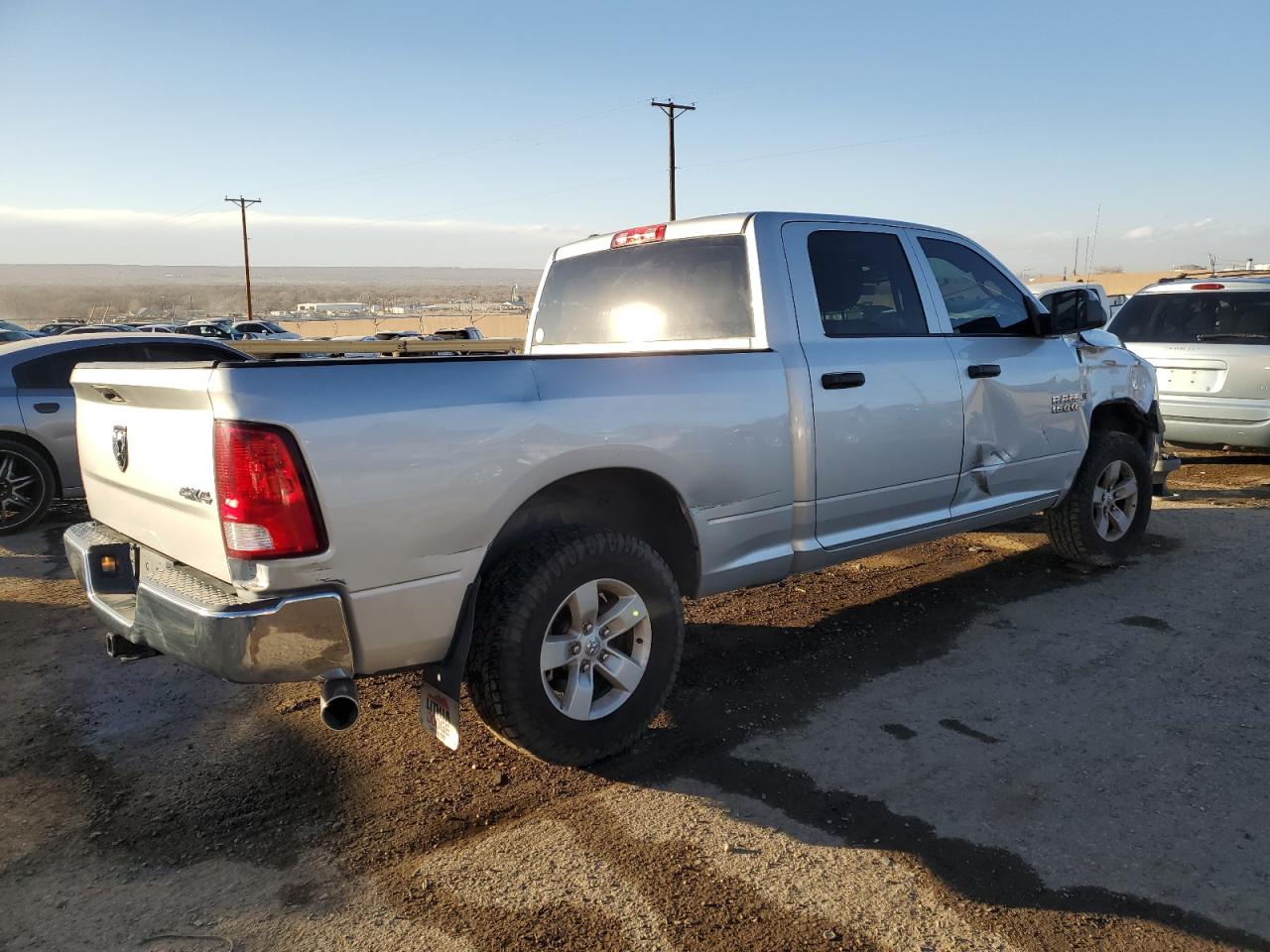 2016 RAM 1500 VIN 1C6RR7SM7GS143085 Copart auction photo, side damage thumbnail 3