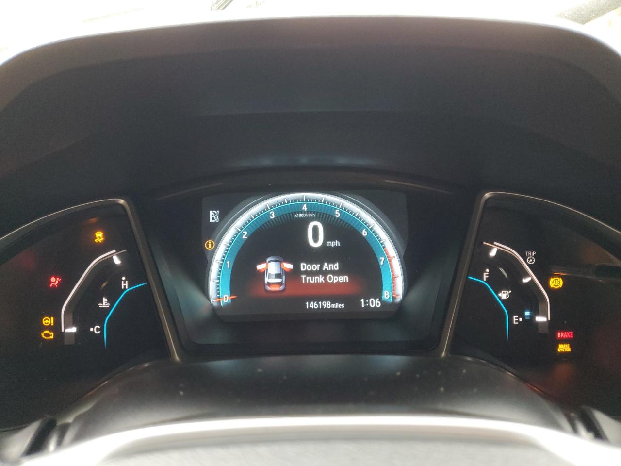 2018 Honda Civic VIN 2HGFC2F70JH550900 Copart auction photo, front end / side damage thumbnail 9