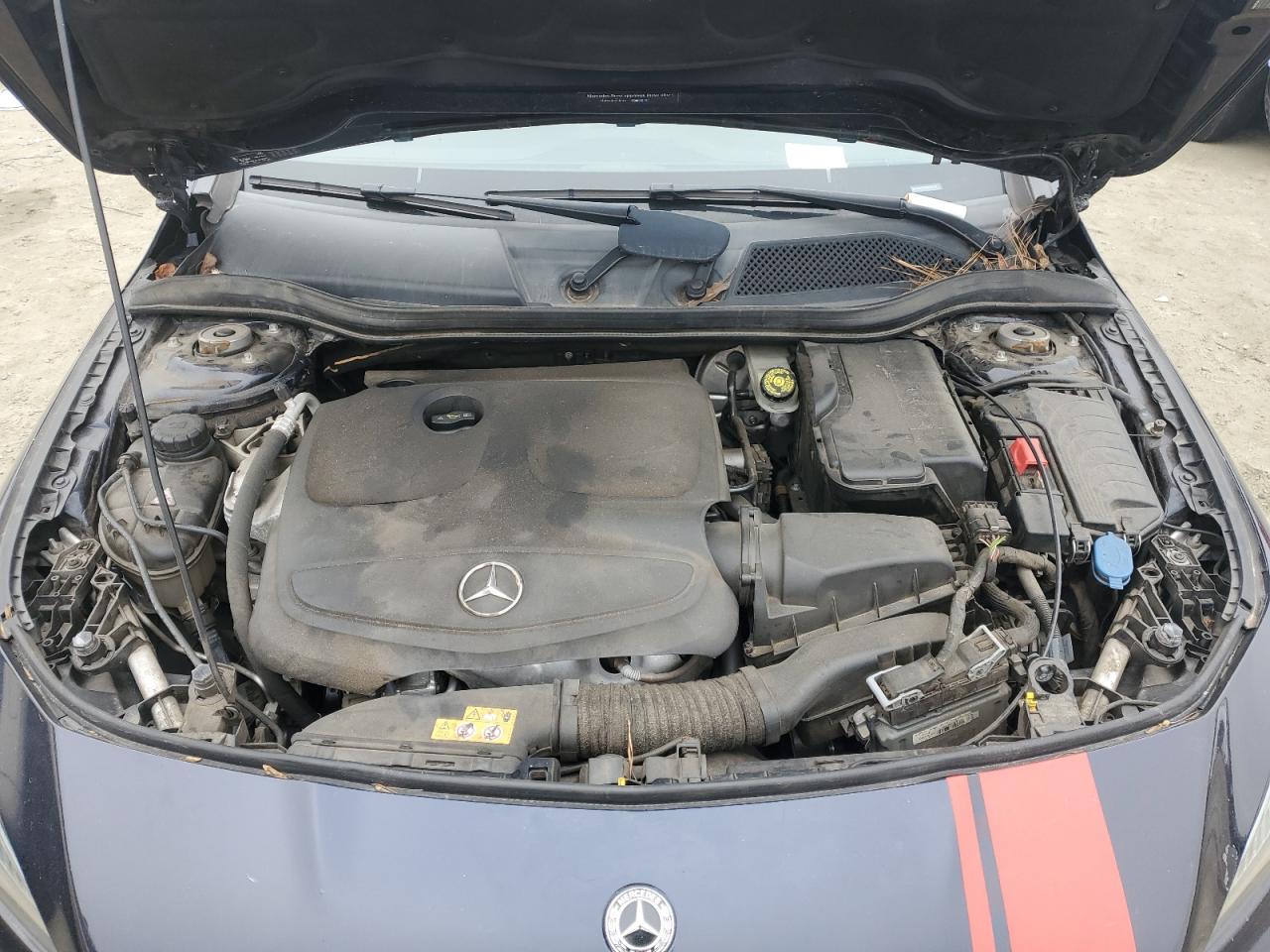 2018 Mercedes-Benz CLA-klasse VIN WDDSJ4EB9JN536222 Copart auction photo, mechanical damage thumbnail 11