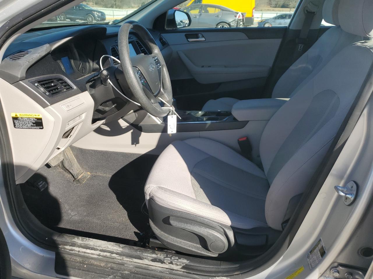 2017 Hyundai Sonata VIN 5NPE24AF7HH583420 Copart auction photo, front end damage thumbnail 7