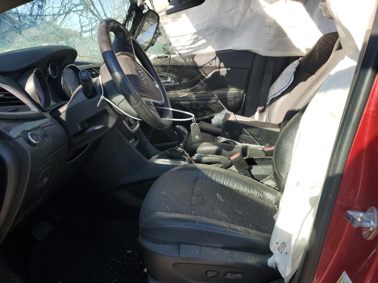 2016 Buick Encore VIN KL4CJBSB5GB640749 Copart auction photo, rollover damage thumbnail 7