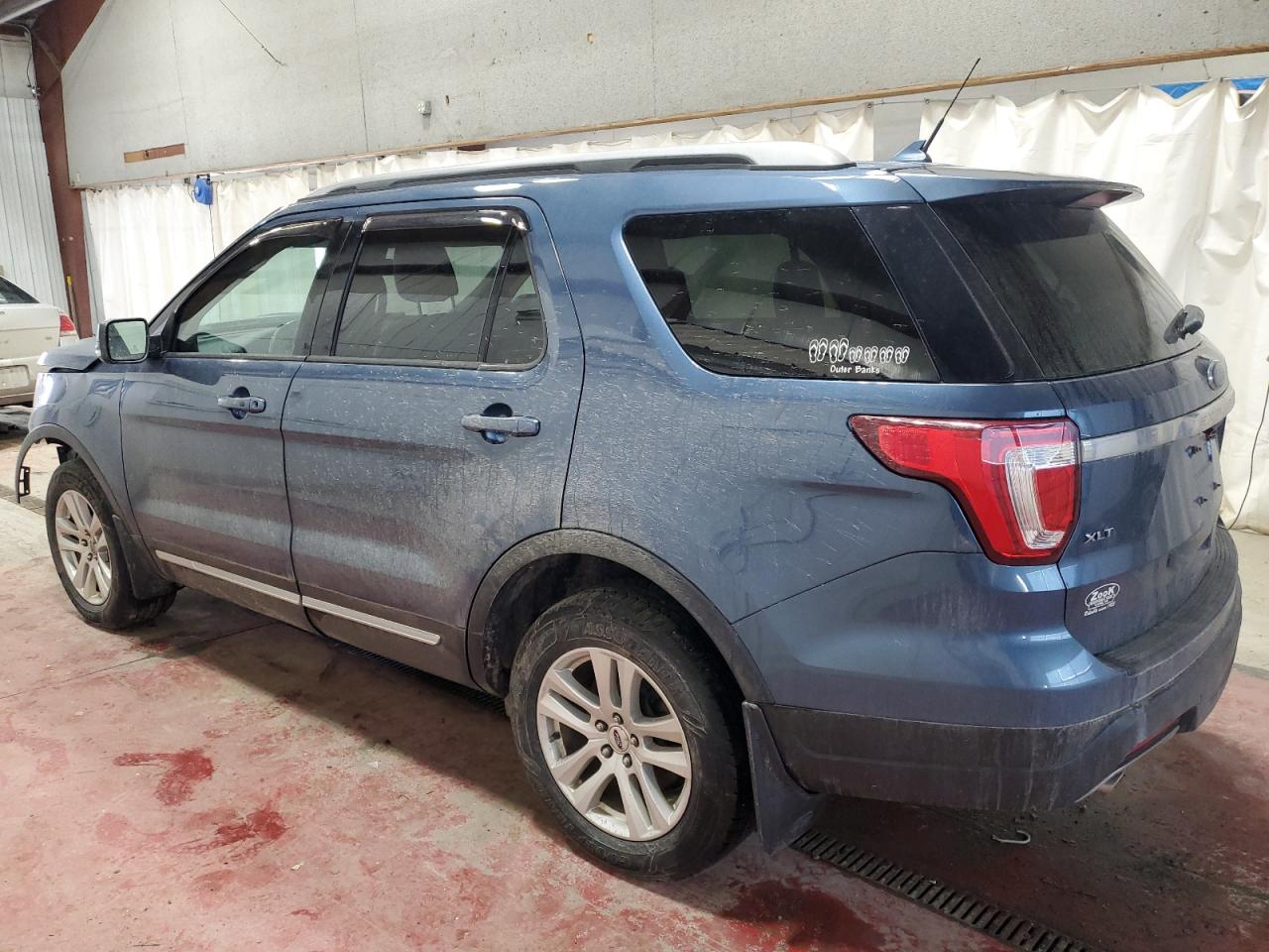 2019 Ford Explorer VIN 1FM5K8DH9KGB36681 Copart auction photo, front end damage thumbnail 2