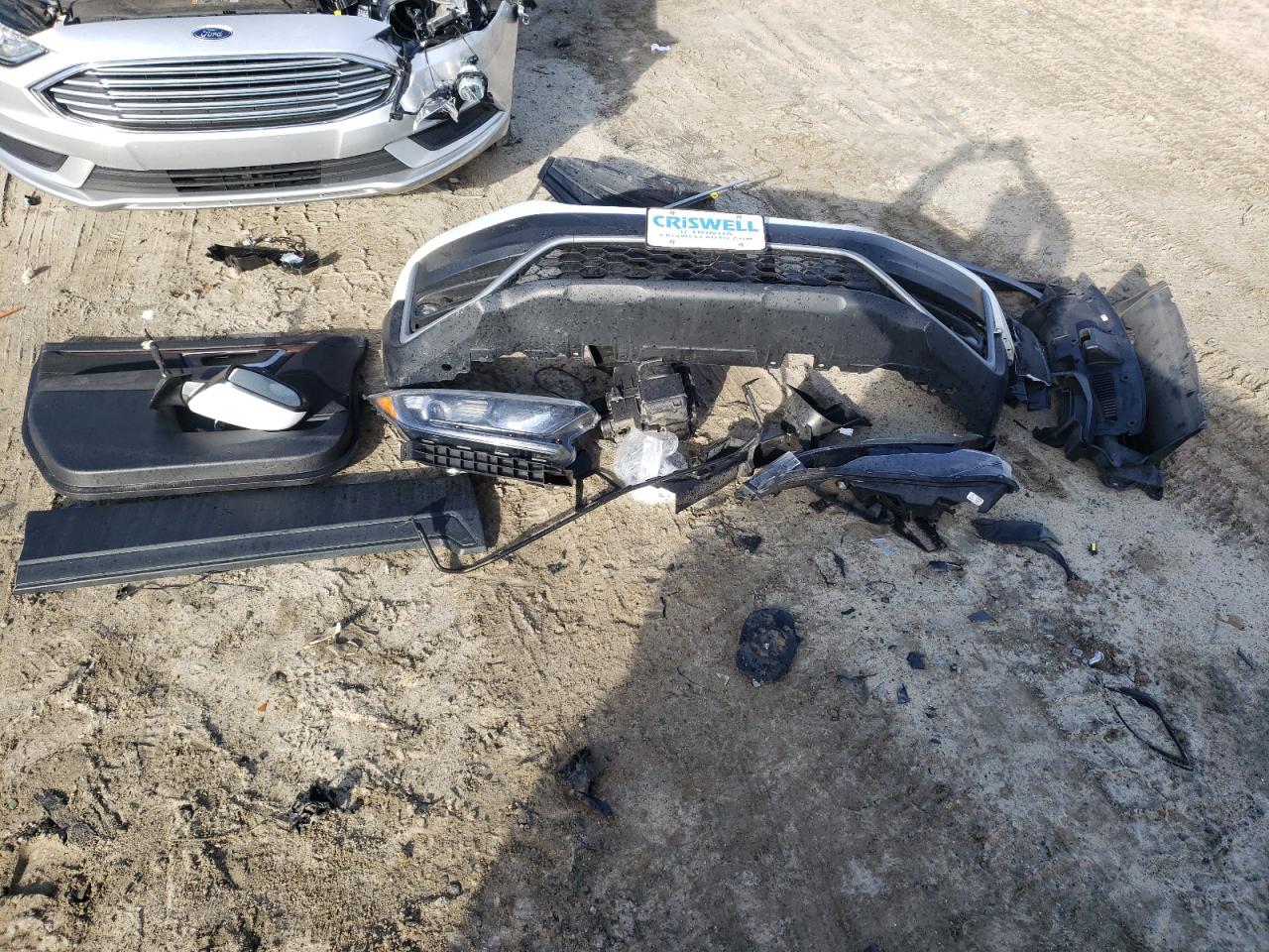 2020 Honda CR-V VIN 5J6RW2H52LL033354 Copart auction photo, front end / side damage thumbnail 13