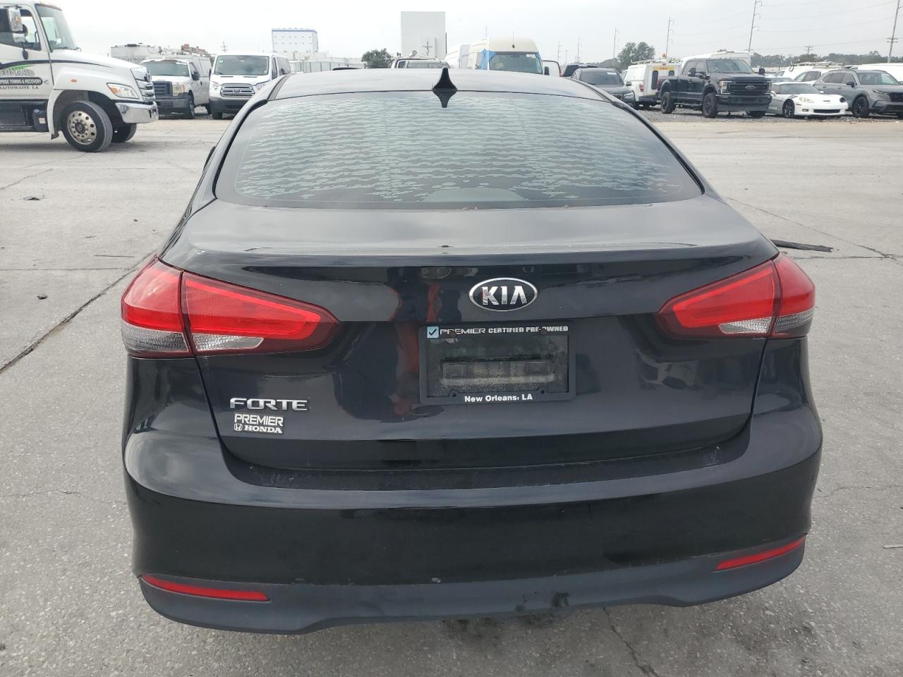 2018 KIA Forte VIN 3KPFK4A79JE241121 Copart auction photo, front end damage thumbnail 6