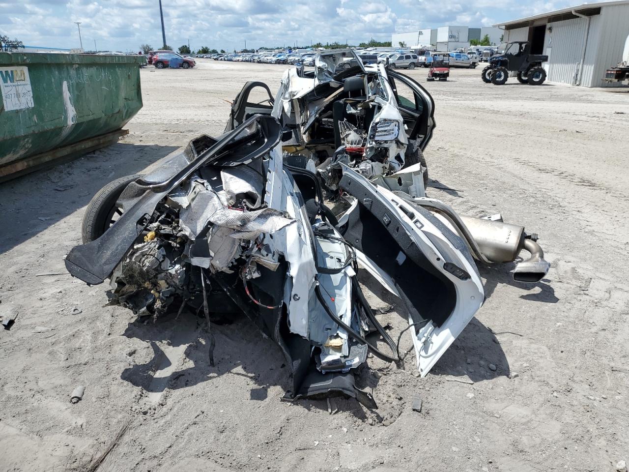 2019 BMW 5er VIN WBAJE5C55KBM76890 Copart auction photo, all over damage thumbnail 6