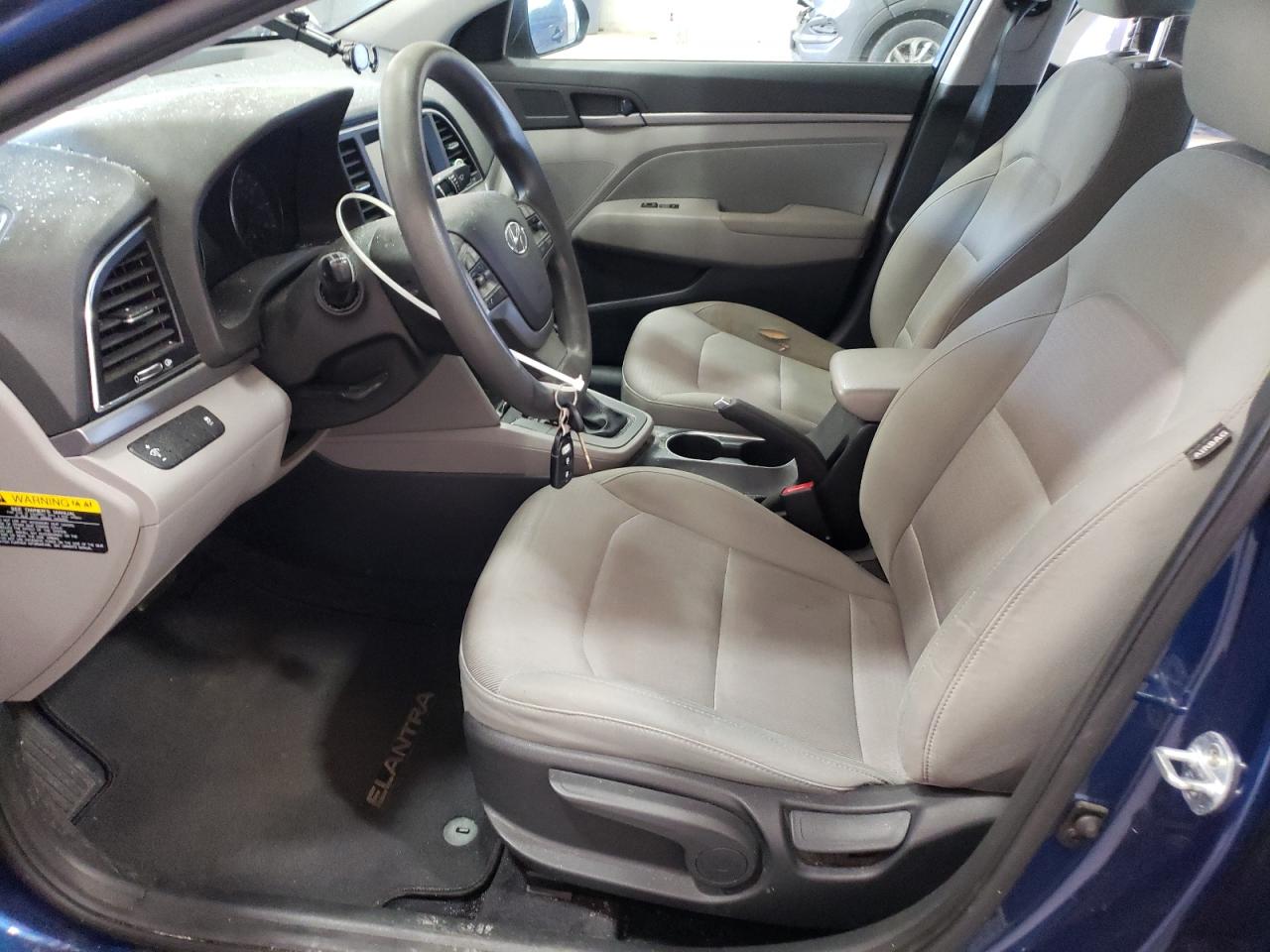 2017 Hyundai Elantra VIN 5NPD84LF0HH094994 Copart auction photo, top/roof damage thumbnail 7