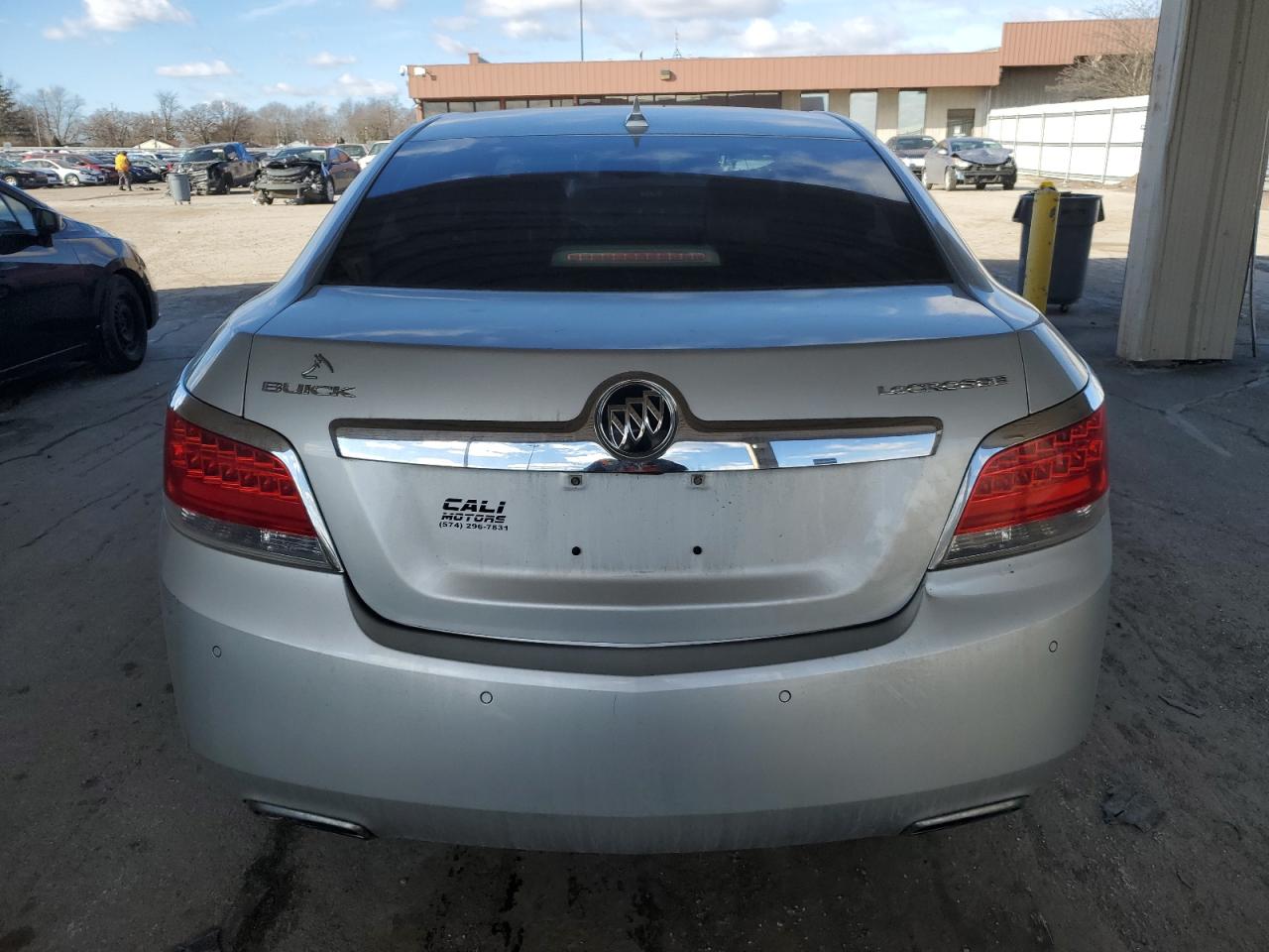 2012 Buick LaCrosse VIN 1G4GD5E32CF131611 Copart auction photo, front end damage thumbnail 6