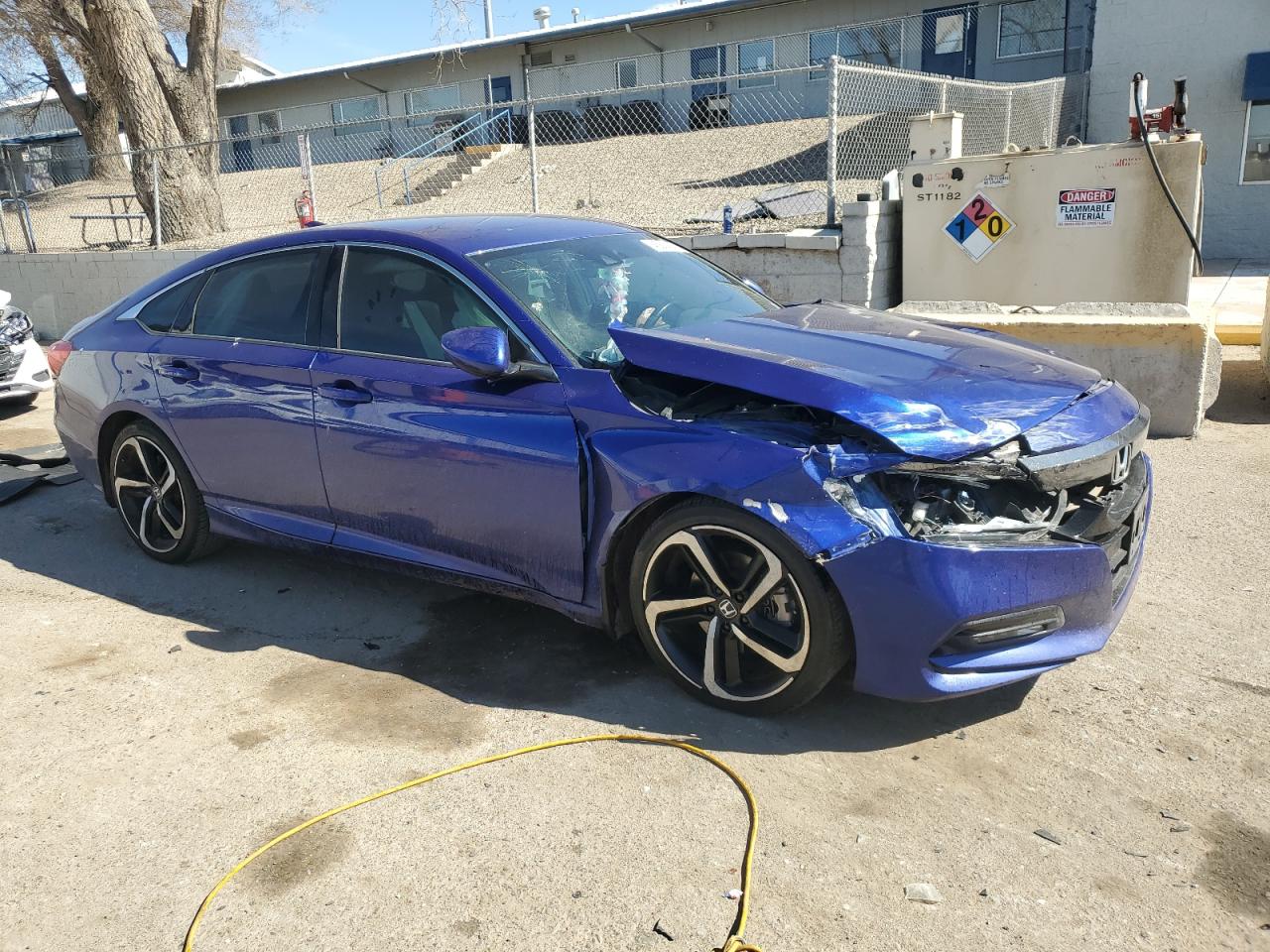 2018 Honda Accord VIN 1HGCV1F34JA152530 Copart auction photo, front end damage thumbnail 4