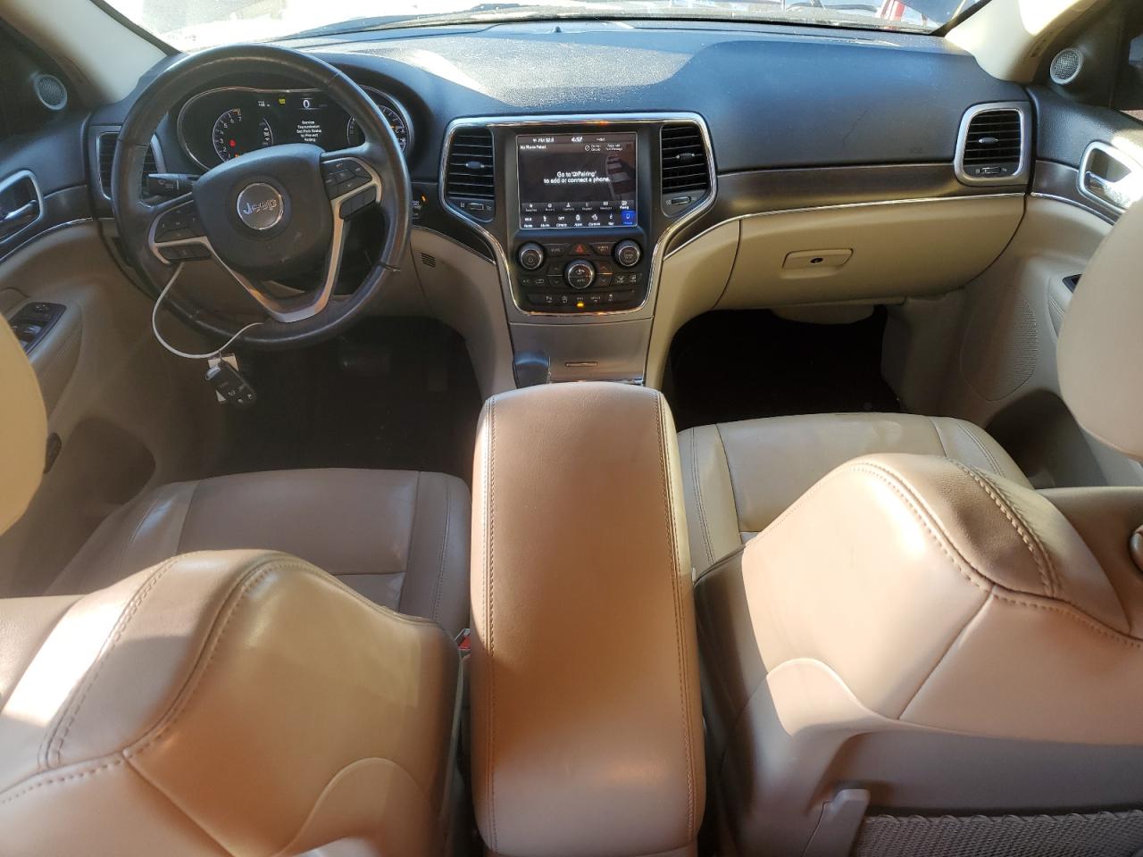 2018 Jeep Grand Cherokee VIN 1C4RJFBG0JC260254 Copart auction photo, front end / undercarriage damage thumbnail 8