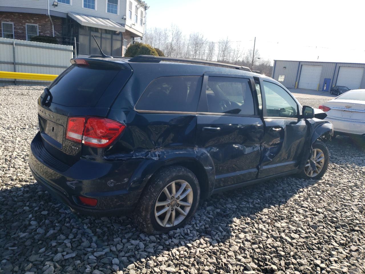 2013 Dodge Journey VIN 3C4PDDBG9DT696130 Copart auction photo, all over damage thumbnail 3